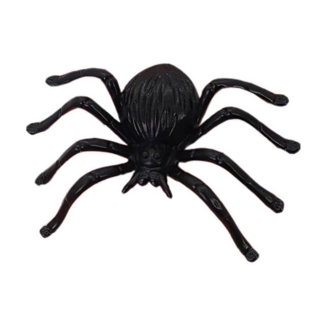 Lksixu Halloween Parodie Simulation Araignée Modèle en Plastique Décoration Intérieure Extérieure