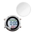 thumbnail image 1 of Abbracc Waterproof Mini Clock Motorbike Yacht Clock -White, 1 of 9