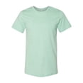 thumbnail image 1 of Bella Canvas Mens CVC Jersey Tee, XS, Heather Prism Mint, 1 of 3