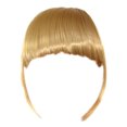 thumbnail image 2 of RKSTN Wigs Human Hair Braid Hairband Synthetic Bangs Heat Bangs Hair Extensions For Lady Glueless Wigs, 2 of 2
