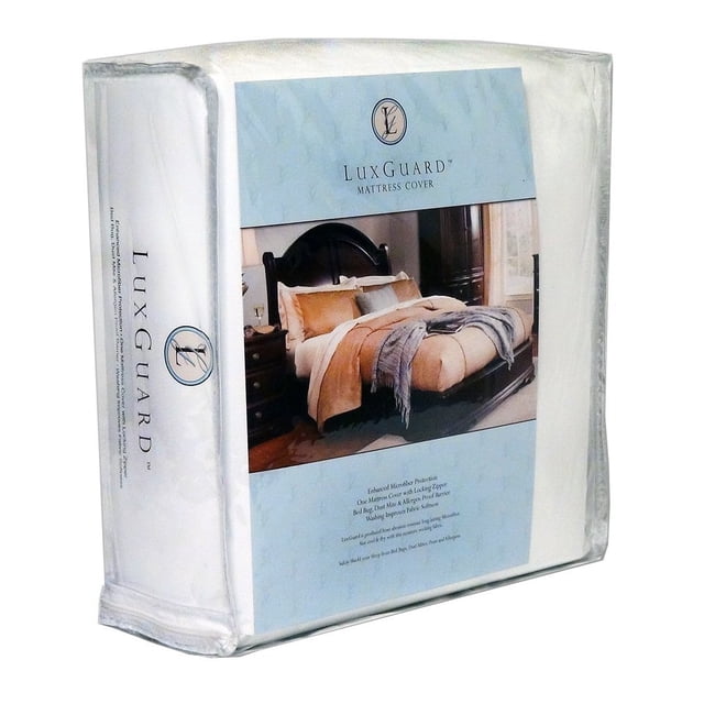 Housse Zippée Sleep Safe LuxGuard pour Matelas / Protège-Matelas Housse Zippée / Grand Lit 15 Pieds'
