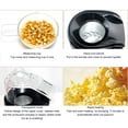 thumbnail image 3 of Electric Popcorn Maker,  US Plug 110V Hot Air Popper Small with Measuring Cup for Party, 3 of 7