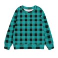 thumbnail image 4 of Rabais Chandail pour Bébé Filles Col Rond Chandail Surdimensionné Mode Enfants Manches Longues Chandail à Enfiler Hauts 1-12 Ans Chandail pour Bébé Fille Bleu Pâle 2-3T, 4 of 5