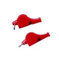 thumbnail image 1 of Emergency Survival Plastic Whistle Marine Safety Camping Boating red, 1 of 7