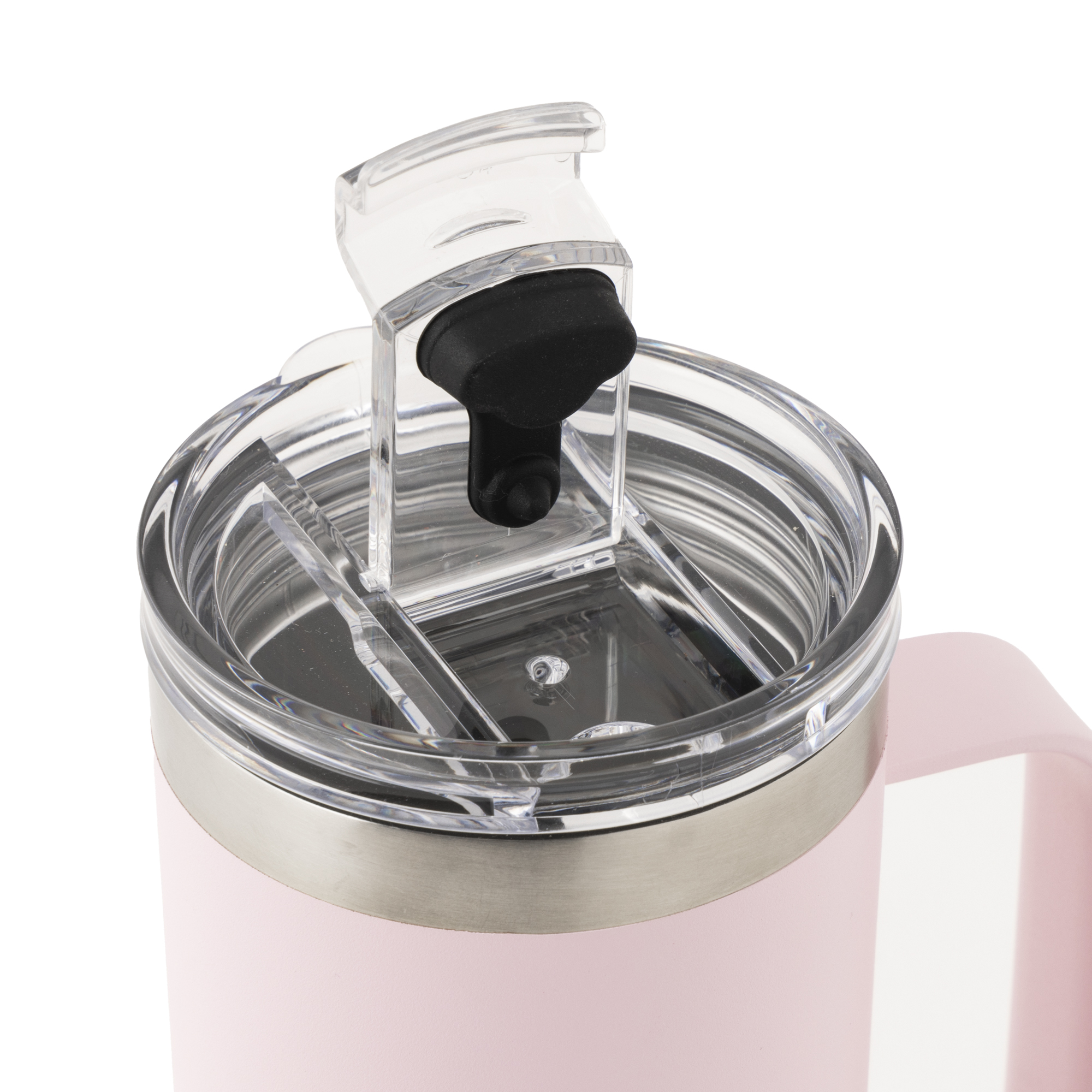 Tasse de voyage TAL Mountaineer en acier inoxydable, 590 ml, rose poudré