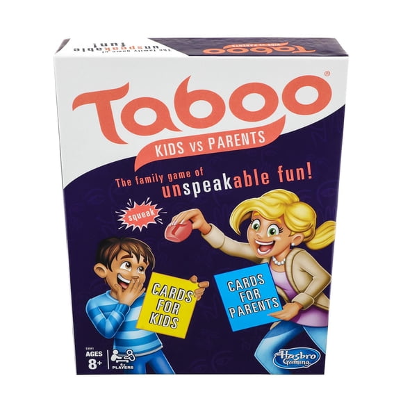 Hasbro Gaming Taboo Kids vs. Parents Game