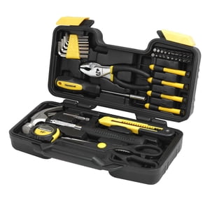 WorkPro Trousse d'outils ménagers -40 Pièce, boîte d'outils