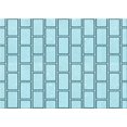 thumbnail image 1 of Ahgly Company Machine Washable Indoor Rectangle Transitional Electric Blue Area Rugs, 3' x 5', 1 of 7
