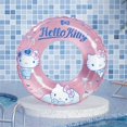 thumbnail image 1 of 1pc Hello Kitty Pattern Swimming Ring, Cartoon Inflatable Swimming Ring - Suitable For Summer Beach, Pool Party And Water Sports Training, 1 of 5
