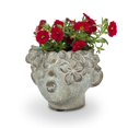 thumbnail image 2 of Abbott Collection AB-27-BACI-042 Jardinière Mini Visage Qui s'Embrasse de 4 Po, Gris, 2 of 5