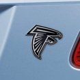 thumbnail image 4 of Fanmats 4298905604 Atlanta Falcons Premium Metal Chrome Auto Emblem, 4 of 4