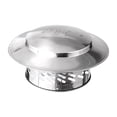 thumbnail image 2 of yuksok Chimney Raining Cap Ducting Pipe for Chimney Pots Outdoor Roof Vent Cap Outside 6, 2 of 9