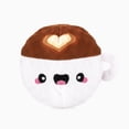 thumbnail image 1 of Hugsmart Café Jouet pour chien en forme de balle Tissu peluche extra doux pour le revêtement 核心信息说明, 1 of 2