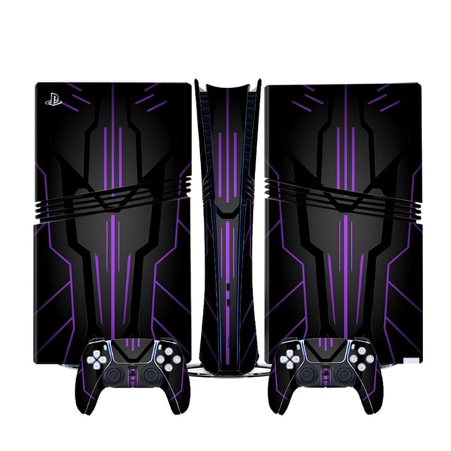 Compatible With PS5 Pro Consoles Cartoon Anime Stickers Set, Cute Custom Decals with Game Controller Skin