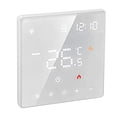 thumbnail image 1 of Smart Digital Thermostat Touch Temperature Controller for Home Heating Cooling Systems White Flame Retardant PC Material ME81H LED16, 1 of 7