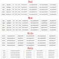 thumbnail image 2 of CEHVOM Parent-child Warm Christmas Set Printed Home Wear Pajamas Two-piece Kid Set, 2 of 7