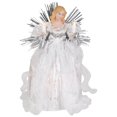 thumbnail image 2 of Northlight Lighted Angel with Candle Christmas Tree Topper - 10.5" - Silver - Clear Lights, 2 of 6