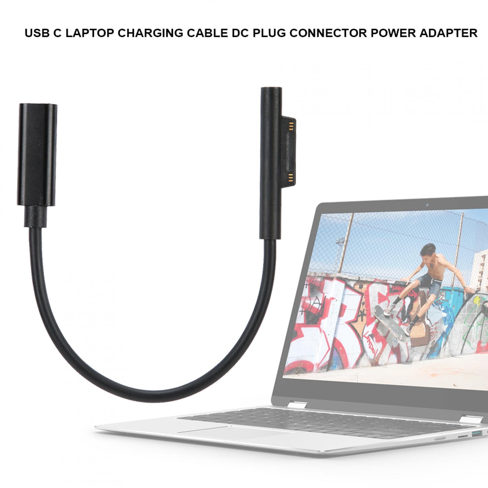 Cable Adapter, Type-C Female PC Fast Charging Cable Usb Cable PC Fast Charging Cable, For  SurfacePro 3/4/5/ Pro6 Cable