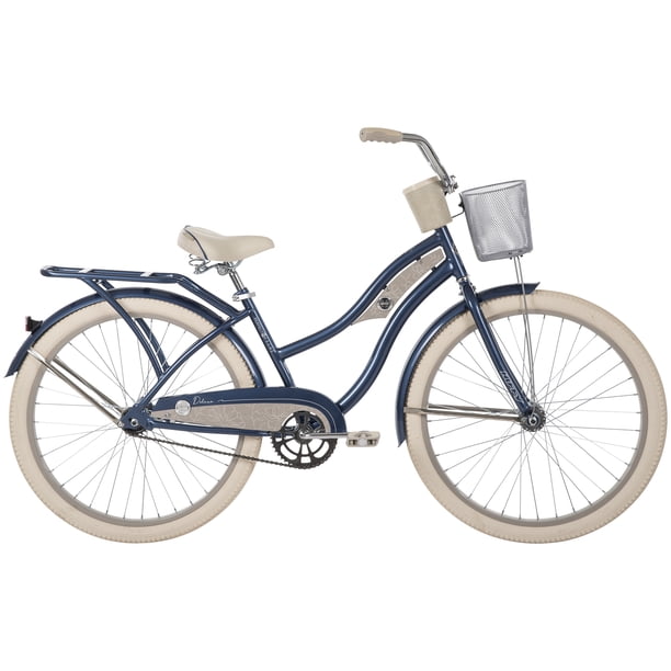 【shitvicious専用】 Huffy ビーチクルーザー ゴールド×ブルー Huffy 26” Deluxe Cruiser Bike, Fits Riders 60”+, Blue, Adult