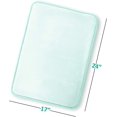 thumbnail image 2 of Clara Clark Bath Mat \u2013 Memory Foam Bath Mat - Soft Bathroom Rug - Non Slip and Super Absorbent - Fast Drying Machine Washable Bath Mat - Aqua - Small Size 17\u201d x 24\u201d, 2 of 8