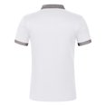 thumbnail image 3 of Men's Four Seasons Leisure Fashion Design Lapel Button Short Sleeve, 3 of 6