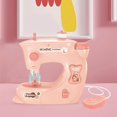 thumbnail image 3 of Portable Children Sewing Machine Educational Interesting sewing machine for Household pink, 3 of 9
