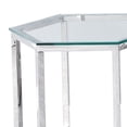 thumbnail image 2 of Table d'Appoint Contemporaine en Métal et Verre - Or, 2 of 7