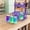B, variant on Nilvkv Six-Pack Beer Buttress Foldable Plastic Beer Carrier Foldable Drink Buttress