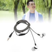 Wired Earbuds, Professional in Ear Headphones with Microphone, 4 Replacement Ear Tips, 3.5 Mm Jack Noise Isolating Earbuds for Smartphones PC Tablet