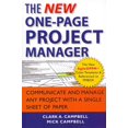 thumbnail image 1 of New One-Page Project Manager, Clark A. Campbell, Mick Campbell Paperback, 1 of 3