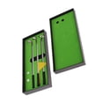 thumbnail image 2 of Ruiboury Stylish for Golf Pen Set Desktop Game with Putting Green and Flag Ballpoint Pens Yellow 1Set, 2 of 6