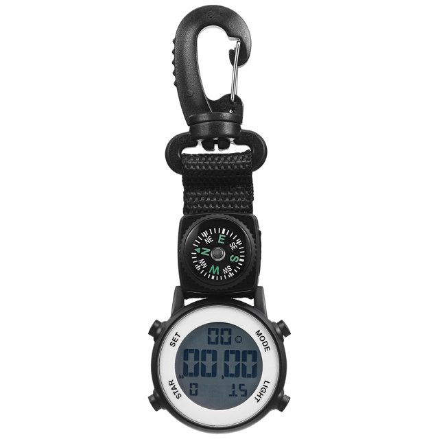 Miangastore Montre Suspendue Polyvalente Montre Électronique de Poche Montre d'Extérieur à Pince