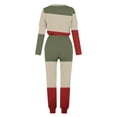 thumbnail image 5 of Birdeem Womens Fashionable Loose Printed Long Sleeved Round Neck Drawstring Casual Set, 5 of 5