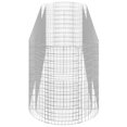 thumbnail image 3 of vidaXL Lit Surélevé en Gabion Fer Galvanisé 400x100x100 cm, 3 of 5