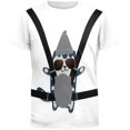 thumbnail image 1 of T-Shirt pour Adulte avec Transporteur de Chat d'Halloween Partout, 1 of 1