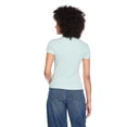 thumbnail image 3 of George Women's Rib Crew-Neck T-Shirt, 3 of 6