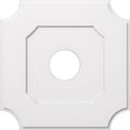 thumbnail image 2 of Ekena Millwork CMP30LE-07000 30 Po OD x 7 Po ID Carré Locke Architectural Grade PVC Contemporain Médaillon de Plafond, 2 of 4