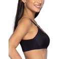 thumbnail image 2 of Vanity Fair Womens Beauty Back Full Coverage Wirefree Bra, 34D, Midnight Black, 2 of 4