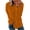 Orange, variant on fartey Women's Long Sleeve Sweatshirt 2024 Loose Fit Autumn Solid Color Pullover Top Lightweight Soft Crewneck Sweatshirts