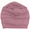 thumbnail image 4 of Bangcool Turban Head Wrap Fashion Unisex Ruffle Beanie Headwrap Hair Cover Wrap Sleep Hat, 4 of 4