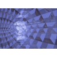 thumbnail image 1 of Ahgly Tapis Rectangulaire Lavable en Machine Intérieur Transitionnel Violet Pervenche Profond, 6 Pieds x 9 Pieds, 1 of 7