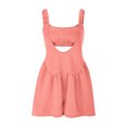 thumbnail image 4 of cfhntfmh Tennis Rompers for Women Summer Trendy Sleeveless Front Keyhole Workout Jumpsuits Athletic Backless Training Outfits, 4 of 7