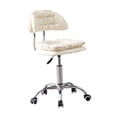 thumbnail image 3 of simhoa Tabouret Pivotant Tabouret Moderne de Salon pour Coiffeur pour Dessin de Beauté Cuisine Blanc, 3 of 8