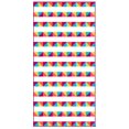 thumbnail image 1 of Packable Quick Dry Beach Towel with Mesh Bag - Red Multi, 1 of 2