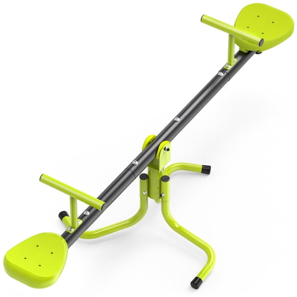 Iyoyo Balançoire pour Enfants de 3 à 6 Ans / Balançoire pour Tout-Petits avec Rotation à 360° / Équipement de Terrain de Jeu Intérieur et Extérieur / Balançoire à Rotation Assise / Sorties Durables