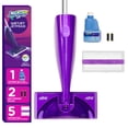 thumbnail image 1 of Swiffer WetJet Hardwood and Floor Spray Mop, All-In-One Mopping Cleaner Starter Kit, Includes: 1 WetJet, 5 Pads, Cleaning Solution & Batteries, 1 of 11