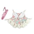 thumbnail image 1 of Rabbit Harness Leash Set Pet Clothes Dress Costume for Small Animal Chinchilla, 1 of 7