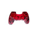 thumbnail image 2 of Étui de Protection en Caoutchouc Silicone avec Prise pour Manette PlayStation 4 (Camouflage Rouge), 2 of 4