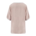 thumbnail image 4 of Timegard Womens Cardigan Plus Size Lace 1/2 Sleeve Open Front Tops Blouses Fall Lightweight Comfy Jacket, 4 of 5