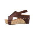 thumbnail image 2 of Dvkptbk Sandales Femmes Femmes Été Bout Rond Dames Sandales de Plage Boho Décontractées Chaussures Compensées Chaussures Femmes, 2 of 9